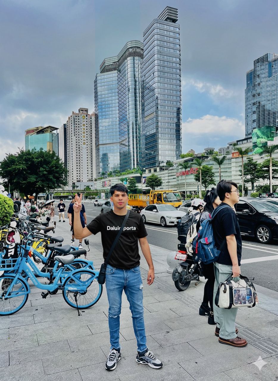 Nelson en Shenzhen, China